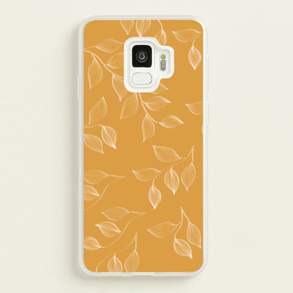 Autumn Leaf Pattern  - Patterns Phone Case for Galaxy S9