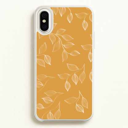 Autumn Leaf Pattern  - Patterns Phone Case for iPhone XS Max