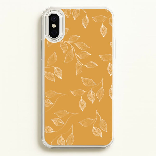 Autumn Leaf Pattern  - Patterns Phone Case for iPhone XS Max