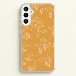 Autumn Leaf Pattern  - Patterns Phone Case for Galaxy A36