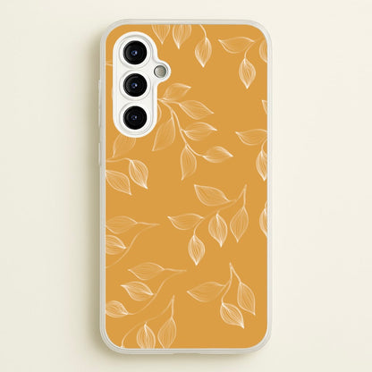 Autumn Leaf Pattern  - Patterns Phone Case for Galaxy A54