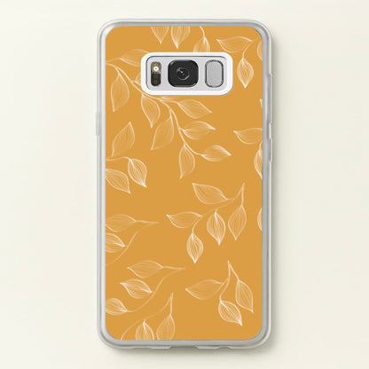 Autumn Leaf Pattern  - Patterns Phone Case for Galaxy S8