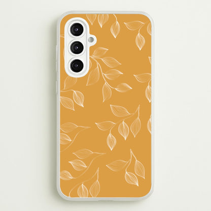 Autumn Leaf Pattern  - Patterns Phone Case for Galaxy A16