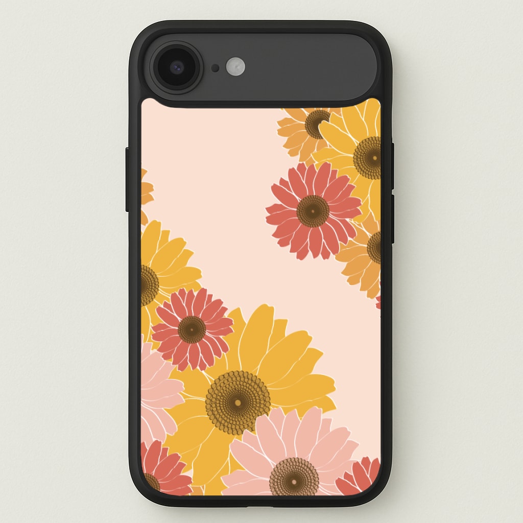 Sunflower Floral Pattern Phone Case for iPhone 17 Air