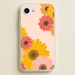 Sunflower Floral Pattern  - Patterns Phone Case for iPhone 16e