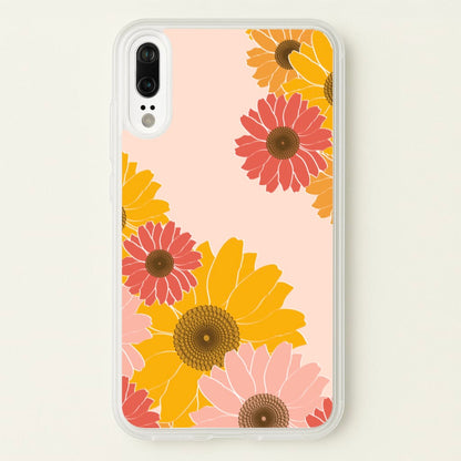Sunflower Floral Pattern  - Patterns Phone Case for Huawei P20