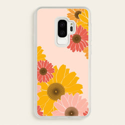 Sunflower Floral Pattern  - Patterns Phone Case for Galaxy S9 Plus