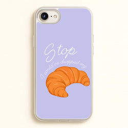 Stop I Could Have Dropped My Croissant - TikTok  - TikTok Phone Case for iPhone 6 Plus / 7 Plus / 8 Plus