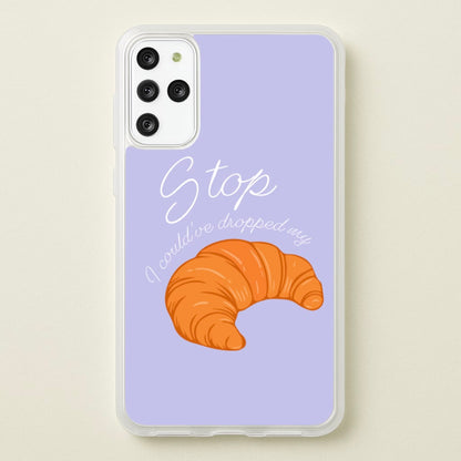 Stop I Could Have Dropped My Croissant - TikTok  - TikTok Phone Case for Galaxy S20 Plus