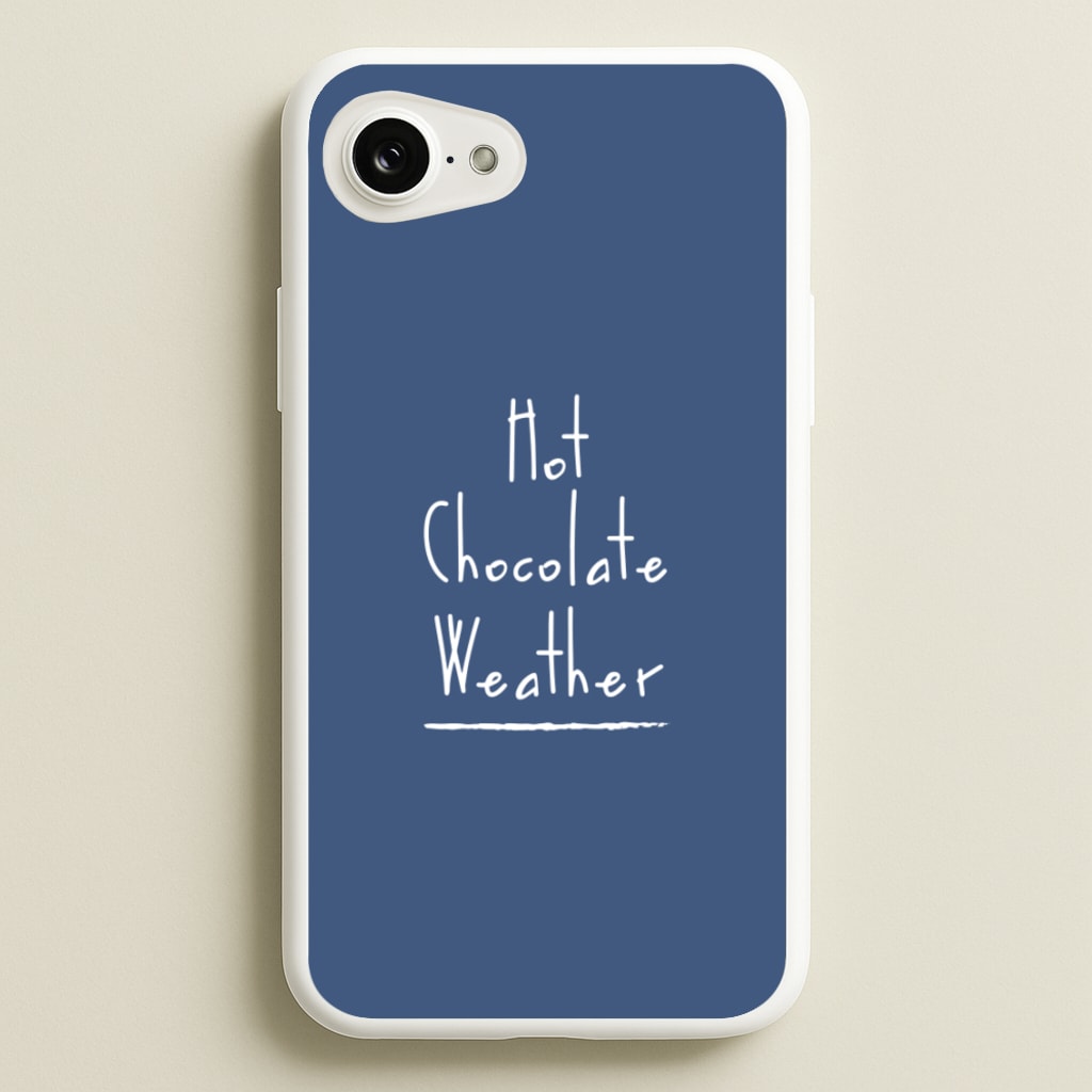 Hot Chocolate Weather  - Christmas Phone Case for iPhone 16e