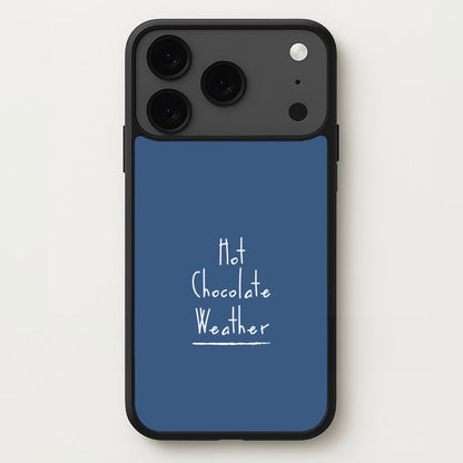 Hot Chocolate Weather Phone Case for iPhone 17 Pro