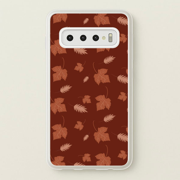 Autumn Leaf Patterns  - Pattern Phone Case for Galaxy S10 Plus