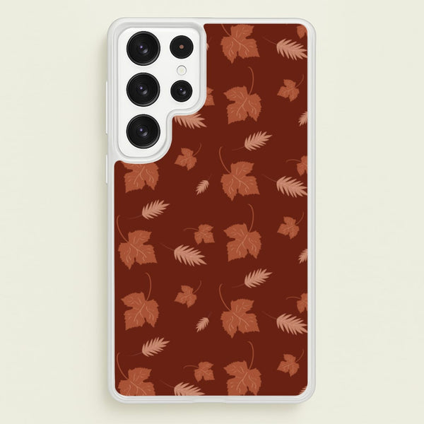 Autumn Leaf Patterns  - Pattern Phone Case for Galaxy S22 Ultra
