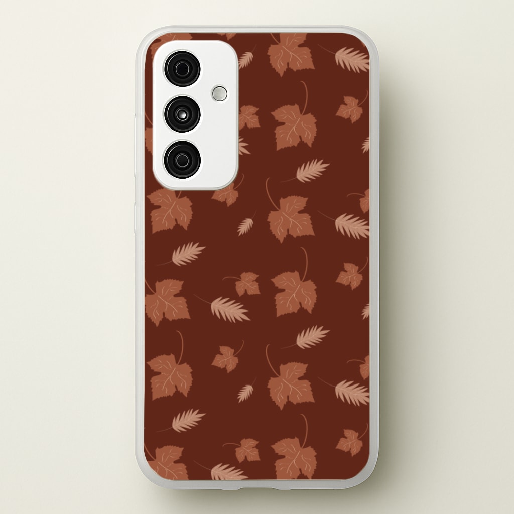 Autumn Leaf Patterns  - Pattern Phone Case for Galaxy A35
