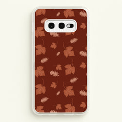 Autumn Leaf Patterns  - Pattern Phone Case for Galaxy S10e