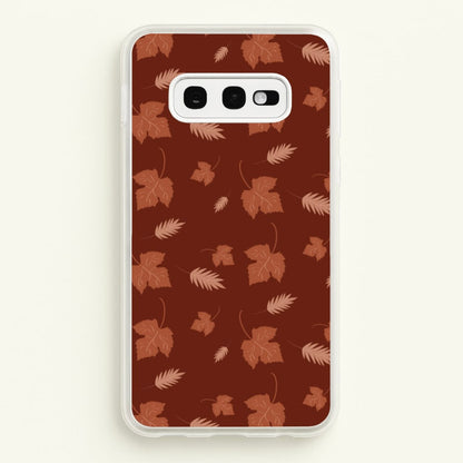 Autumn Leaf Patterns  - Pattern Phone Case for Galaxy S10e