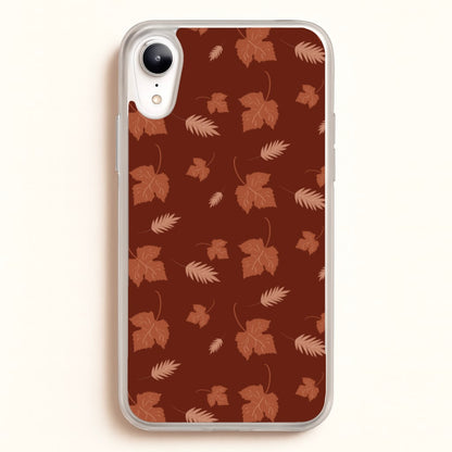 Autumn Leaf Patterns  - Pattern Phone Case for iPhone XR