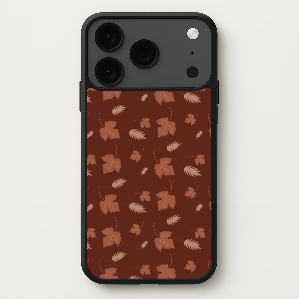 Autumn Leaf Patterns Phone Case for iPhone 17 Pro