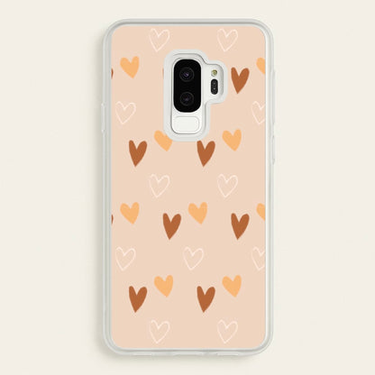 Cute Love Heart Pattern  - Pattern Phone Case for Galaxy S9 Plus