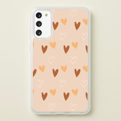 Cute Love Heart Pattern  - Pattern Phone Case for Galaxy S20FE