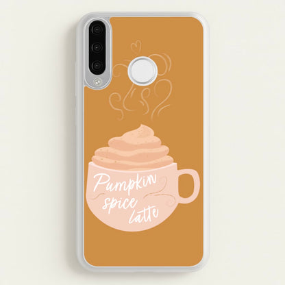 Pumpkin Spice Latte  - Christmas Phone Case for Huawei P30 Lite