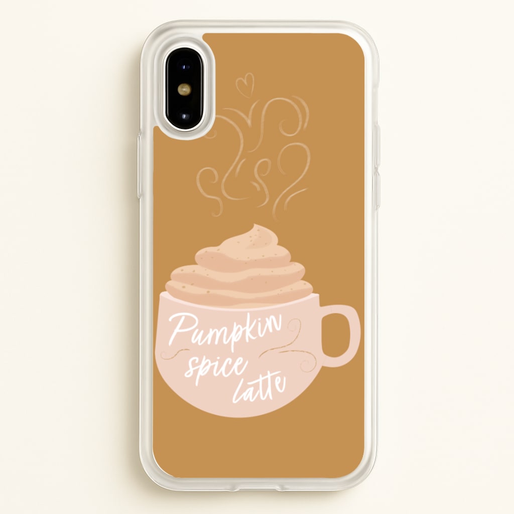 Pumpkin Spice Latte  - Christmas Phone Case for iPhone X / XS