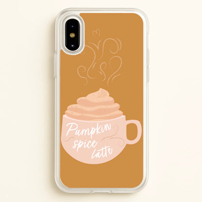 Pumpkin Spice Latte  - Christmas Phone Case for iPhone X / XS