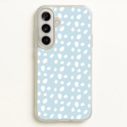 Pastel Blue Dots  - Pattern Phone Case for Galaxy A56