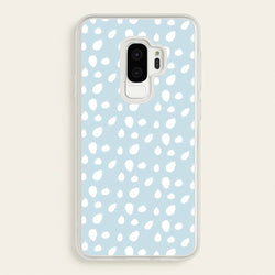 Pastel Blue Dots  - Pattern Phone Case for Galaxy S9 Plus