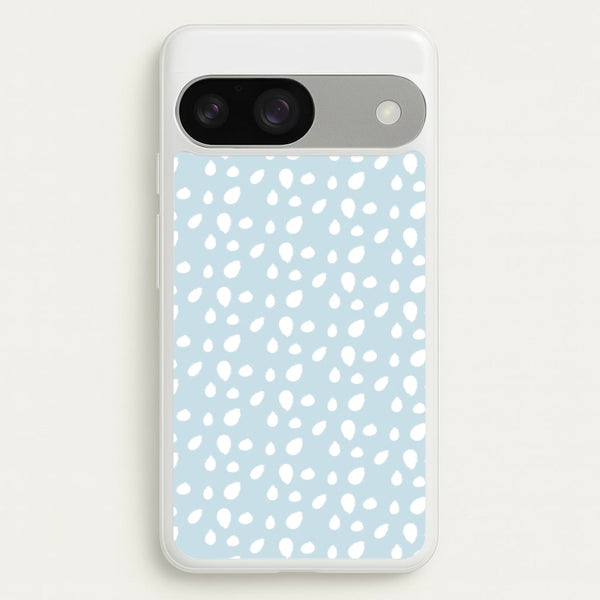 Pastel Blue Dots  - Pattern Phone Case for Google Pixel 9 / 9 Pro
