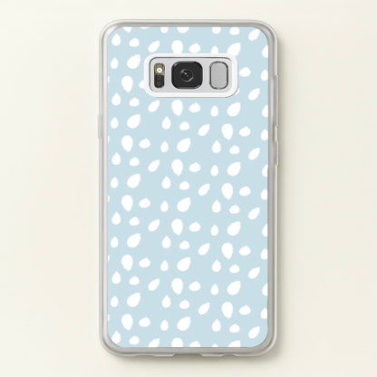 Pastel Blue Dots  - Pattern Phone Case for Galaxy S8 Plus