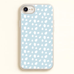 Pastel Blue Dots  - Pattern Phone Case for iPhone 6 Plus / 7 Plus / 8 Plus