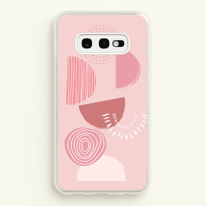 Abstract Geometric I  - Pattern Phone Case for Galaxy S10e