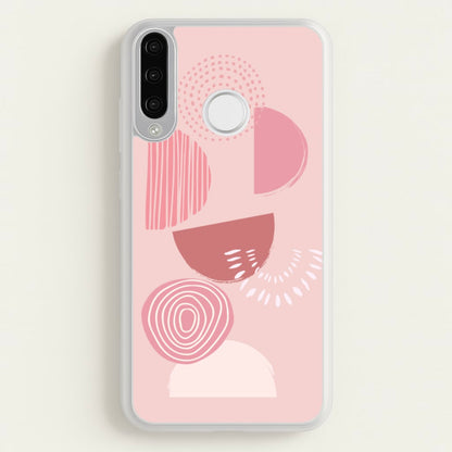 Abstract Geometric I  - Pattern Phone Case for Huawei P30 Lite