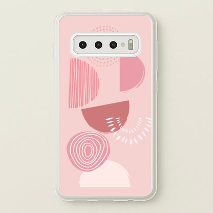 Abstract Geometric I  - Pattern Phone Case for Galaxy S10 Plus