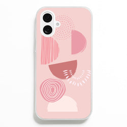 Abstract Geometric I  - Pattern Phone Case for iPhone 16 Plus