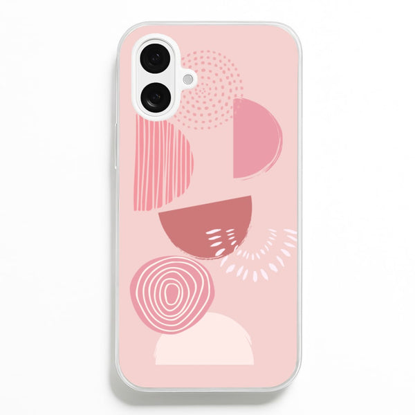 Abstract Geometric I  - Pattern Phone Case for iPhone 16 Plus