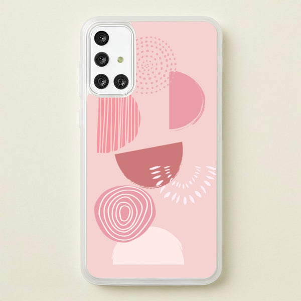 Abstract Geometric I  - Pattern Phone Case for Galaxy A71