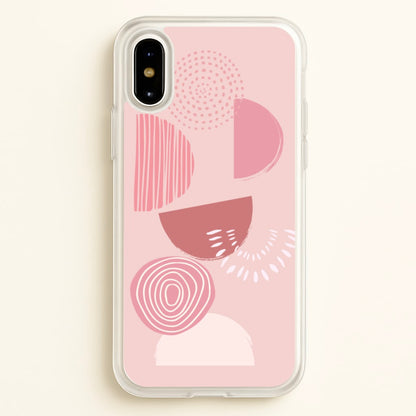 Abstract Geometric I  - Pattern Phone Case for iPhone X / XS