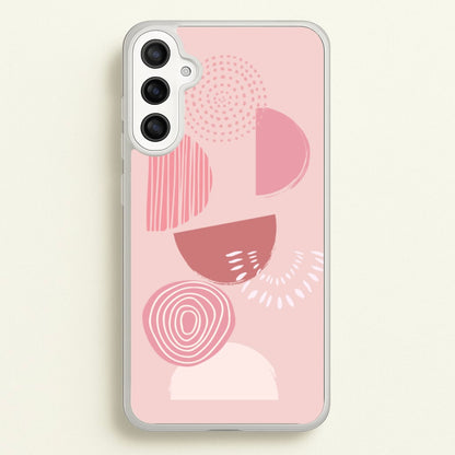 Abstract Geometric I  - Pattern Phone Case for Galaxy A34