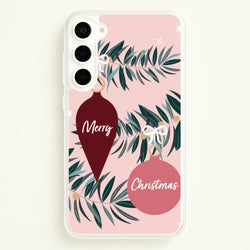 Merry Christmas  - Christmas Phone Case for Galaxy S23 Plus