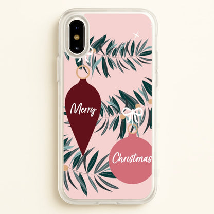 Merry Christmas  - Christmas Phone Case for iPhone X / XS