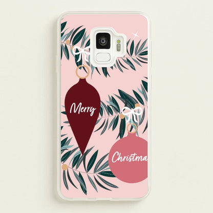Merry Christmas  - Christmas Phone Case for Galaxy S9