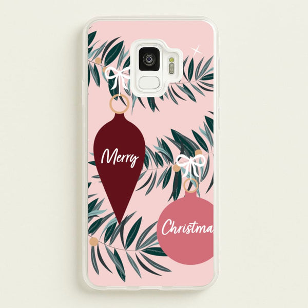 Merry Christmas  - Christmas Phone Case for Galaxy S9