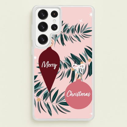 Merry Christmas  - Christmas Phone Case for Galaxy S22 Ultra