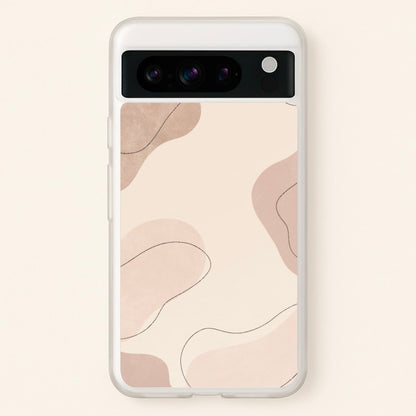 Abstract Beige  - Patterns Phone Case for Google Pixel 8 Pro