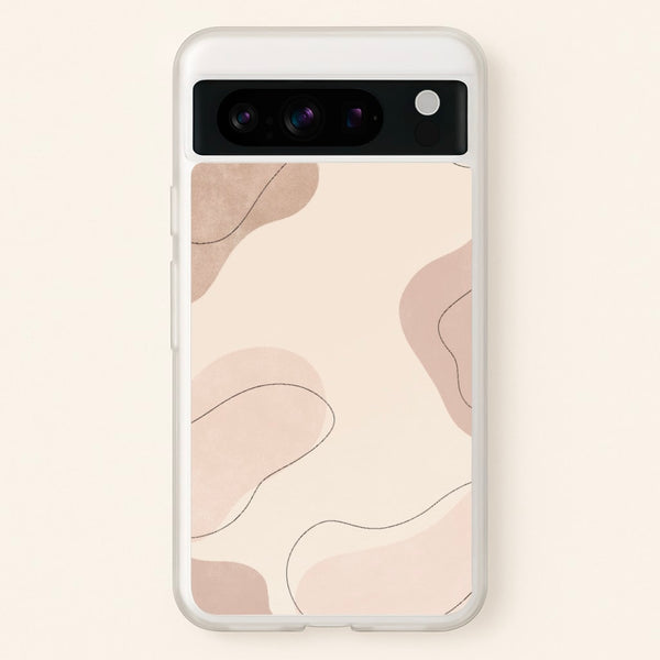 Abstract Beige  - Patterns Phone Case for Google Pixel 8 Pro