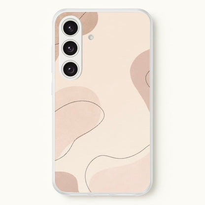Abstract Beige  - Patterns Phone Case for Galaxy S24