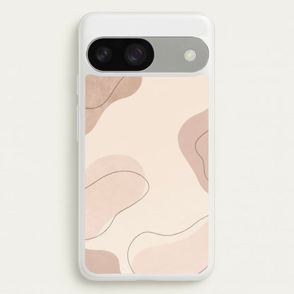 Abstract Beige  - Patterns Phone Case for Google Pixel 9 / 9 Pro