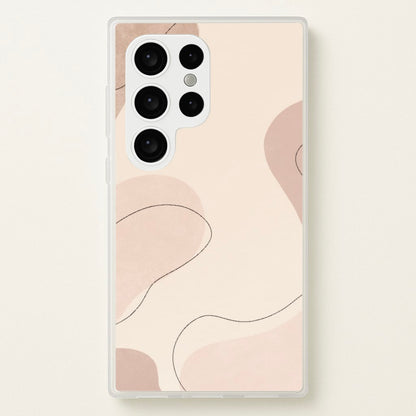 Abstract Beige  - Patterns Phone Case for Galaxy S24 Ultra